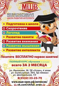 Логотип компании Международная школа Васильевой Л.Л.